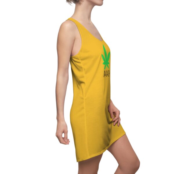 Follow The Program AAP Original AAPStore.co Yellow Racerback Dress - Image 6