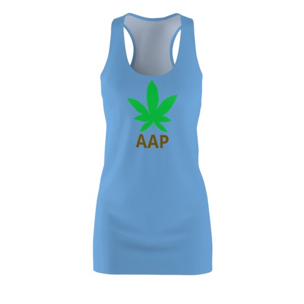 Follow The Program AAP Original AAPStore.co Light Blue Racerback Dress - Image 2