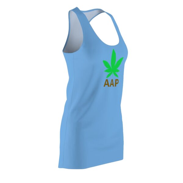 Follow The Program AAP Original AAPStore.co Light Blue Racerback Dress - Image 4