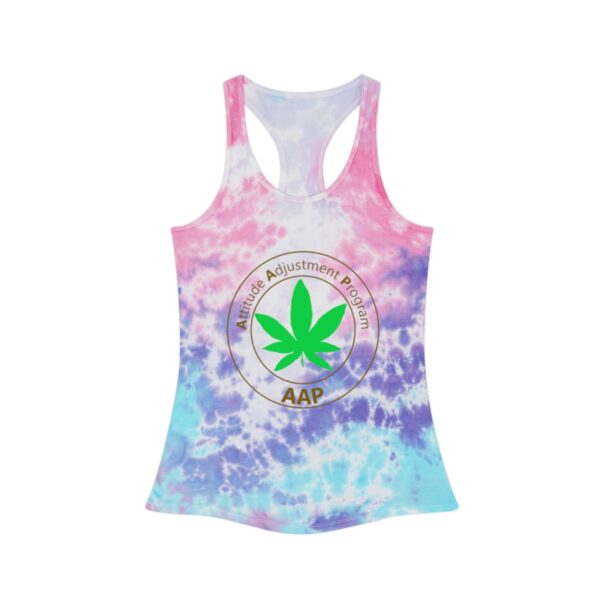 Follow The Program AAP Original Women’s Tie Dye Racerback Tank Top