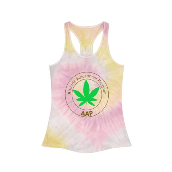 Follow The Program AAP Original Women’s Tie Dye Racerback Tank Top