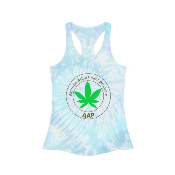 Follow The Program AAP Original Women’s Tie Dye Racerback Tank Top