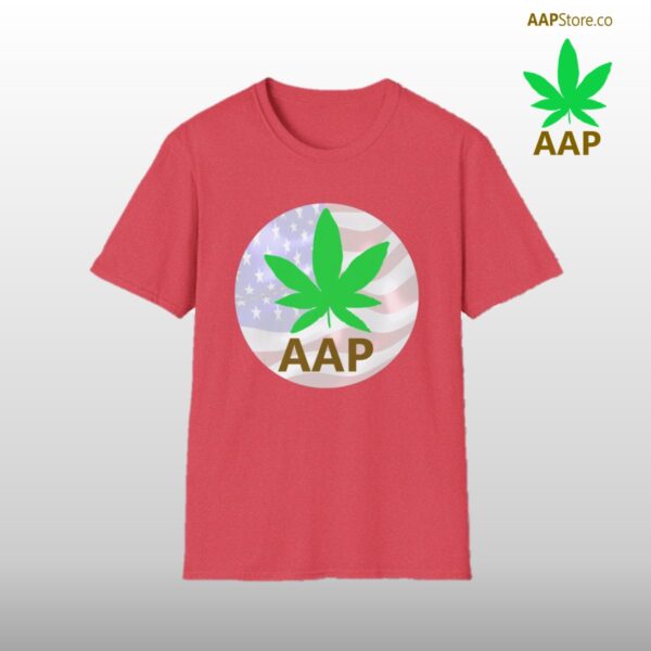 Puff It Up For Freedom AAP Original AAPStore.co Freedom Logo Tee