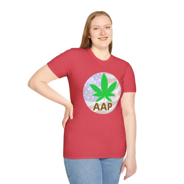 Puff It Up For Freedom AAP Original AAPStore.co Freedom Logo Tee - Image 4