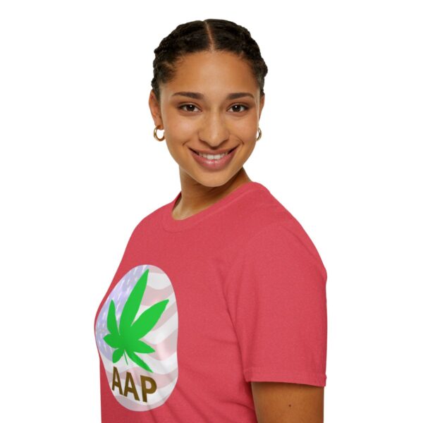 Puff It Up For Freedom AAP Original AAPStore.co Freedom Logo Tee - Image 6