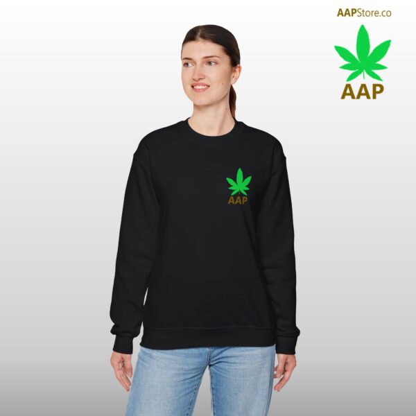 Follow The Program AAP Original AAPStore.co Pocket Logo Crewneck Sweatshirt - Image 15