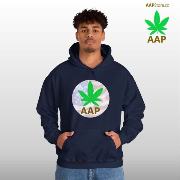 Puff It Up For Freedom AAP Original Freedom AAPStore.co Logo Hoodie - Image 2