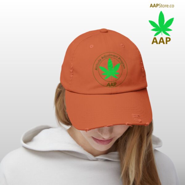 Follow The Program AAP Original Unisex Distressed Cap - Image 15