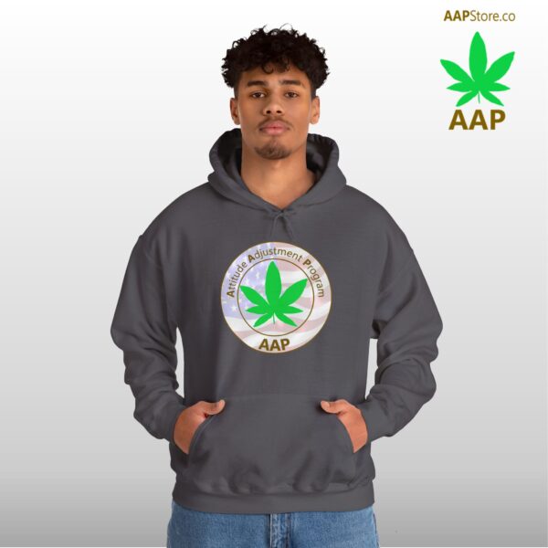 Puff It Up For Freedom AAP Original Freedom Logo Hoodie - Image 23