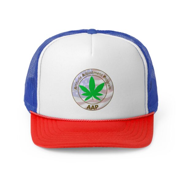 Puff It Up For Freedom AAP Original Freedom Logo Trucker Cap - Image 2