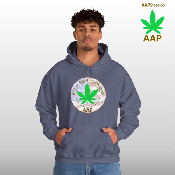 Puff It Up For Freedom AAP Original Freedom Logo Hoodie - Image 2