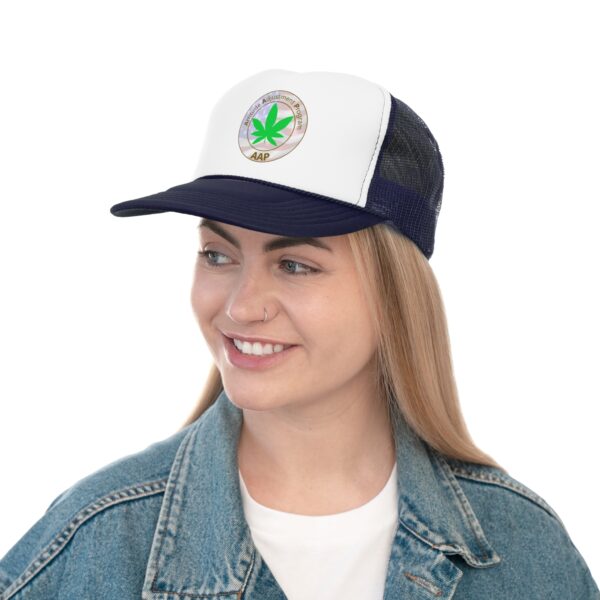 Puff It Up For Freedom AAP Original Freedom Logo Trucker Cap - Image 25