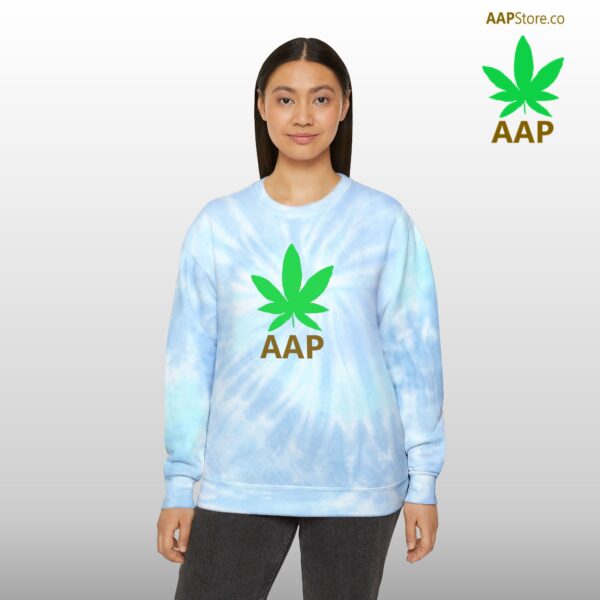 Follow The Program AAP Original AAPStore.co Logo Tie-Dye Sweatshirt - Image 6