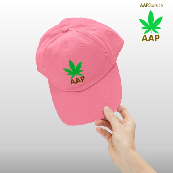 Follow The Program AAP Original AAPStore.co Logo Distressed Cap - Image 47