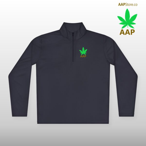 Follow The Program AAP Original AAPStore.co Logo Quarter-Zip Pullover - Image 4