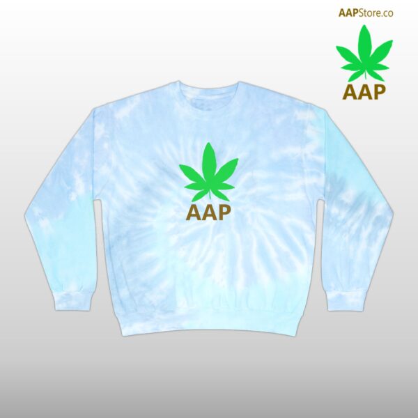 Follow The Program AAP Original AAPStore.co Logo Tie-Dye Sweatshirt - Image 4