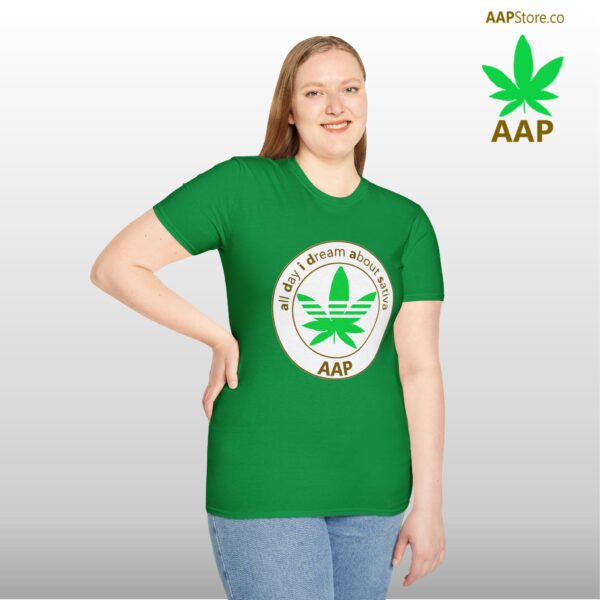 Follow The Program AAP Original All Day I Dream About Sativa Tee - Image 2