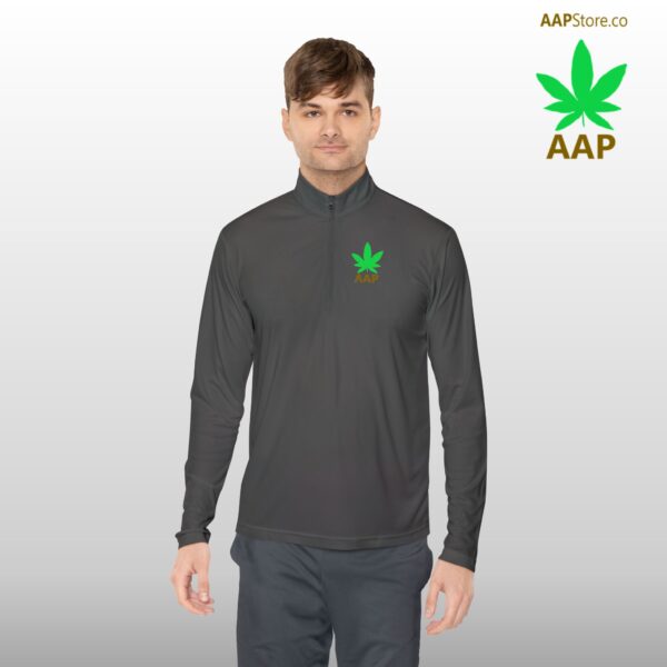 Follow The Program AAP Original AAPStore.co Logo Quarter-Zip Pullover - Image 9