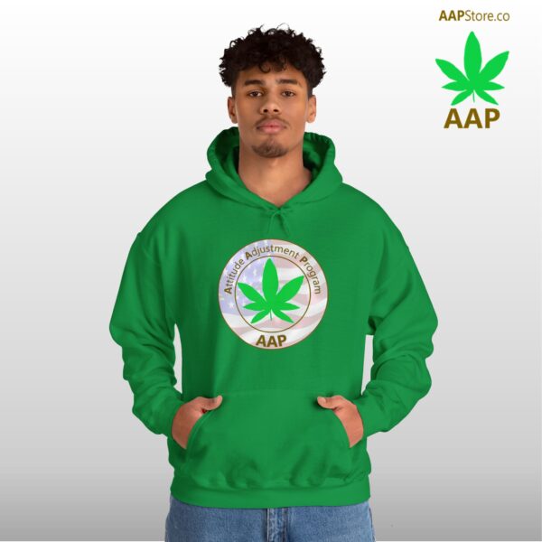 Puff It Up For Freedom AAP Original Freedom Logo Hoodie - Image 17