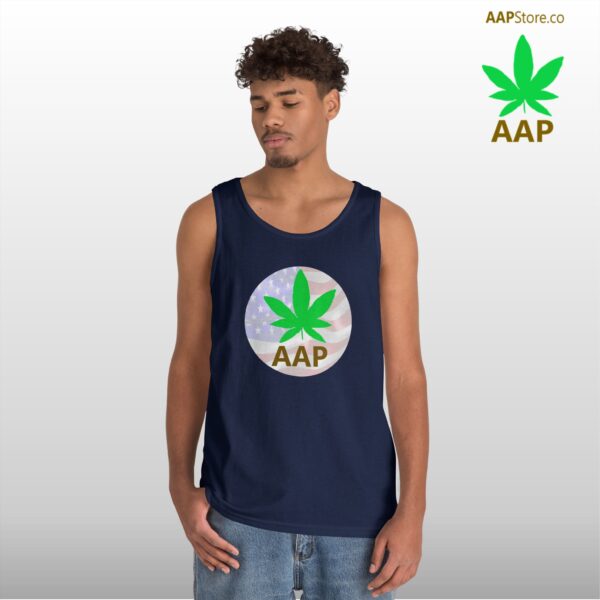 Puff It Up For Freedom AAP Original AAPStore.co Freedom Logo Tank Top - Image 24