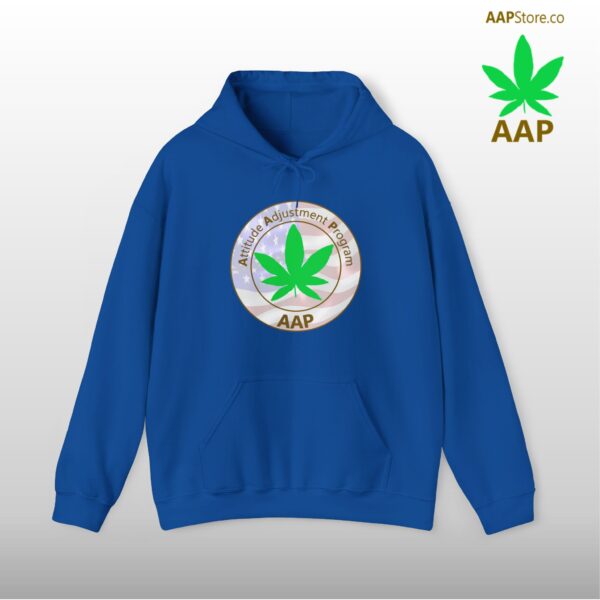 Puff It Up For Freedom AAP Original Freedom Logo Hoodie - Image 25