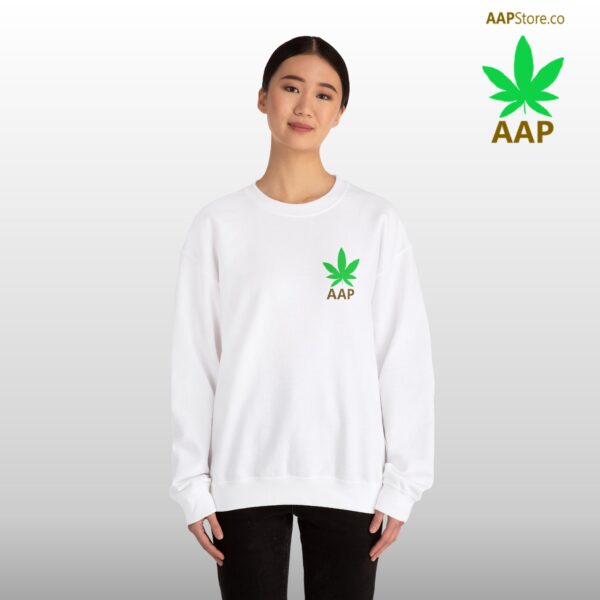 Follow The Program AAP Original AAPStore.co Pocket Logo Crewneck Sweatshirt - Image 7