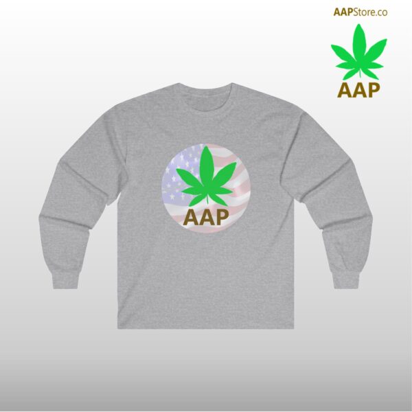 Puff It Up For Freedom AAP Original AAPStore.co Freedom Logo Long Sleeve Tee - Image 9