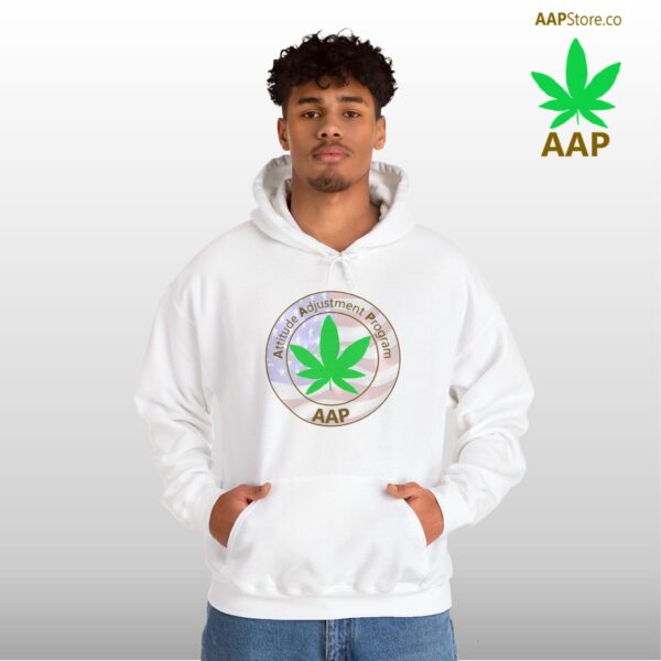 Puff It Up For Freedom AAP Original Freedom Logo Hoodie - Image 5