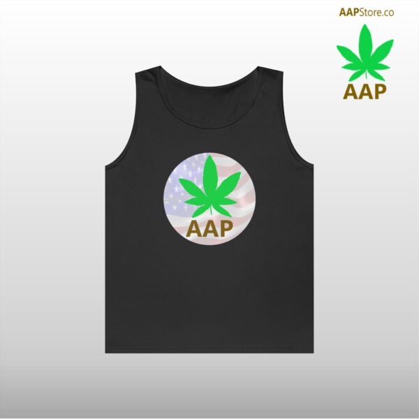 Puff It Up For Freedom AAP Original AAPStore.co Freedom Logo Tank Top - Image 9