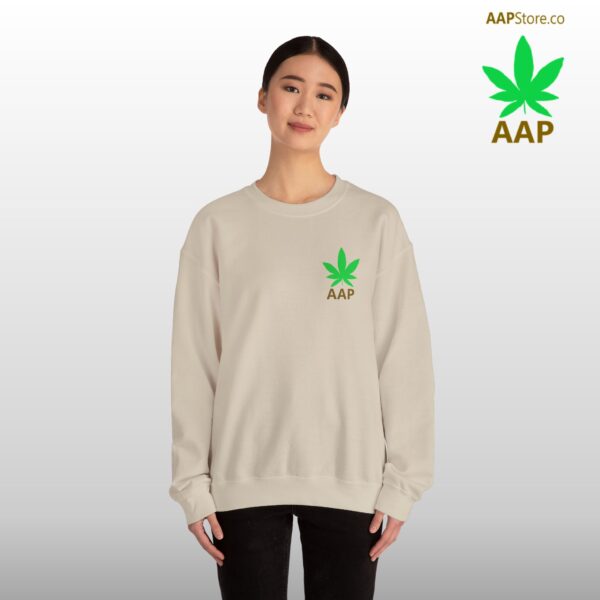 Follow The Program AAP Original AAPStore.co Pocket Logo Crewneck Sweatshirt - Image 17