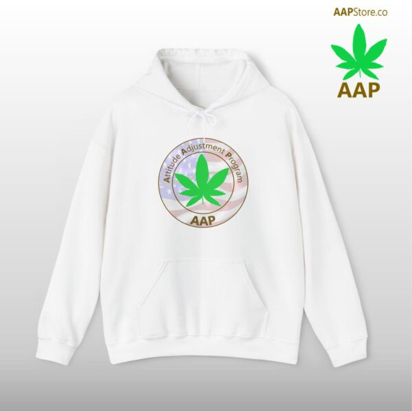 Puff It Up For Freedom AAP Original Freedom Logo Hoodie - Image 4