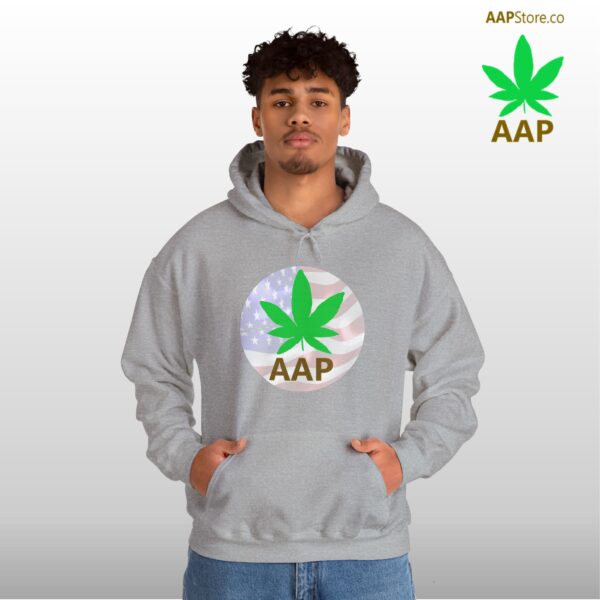 Puff It Up For Freedom AAP Original Freedom AAPStore.co Logo Hoodie - Image 5