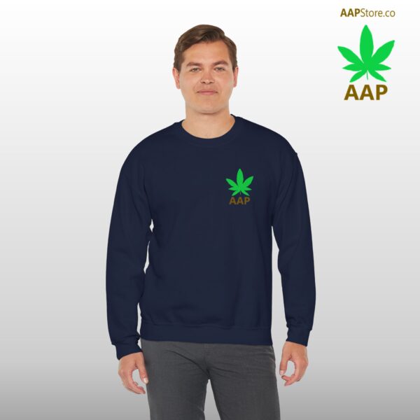 Follow The Program AAP Original AAPStore.co Pocket Logo Crewneck Sweatshirt - Image 4