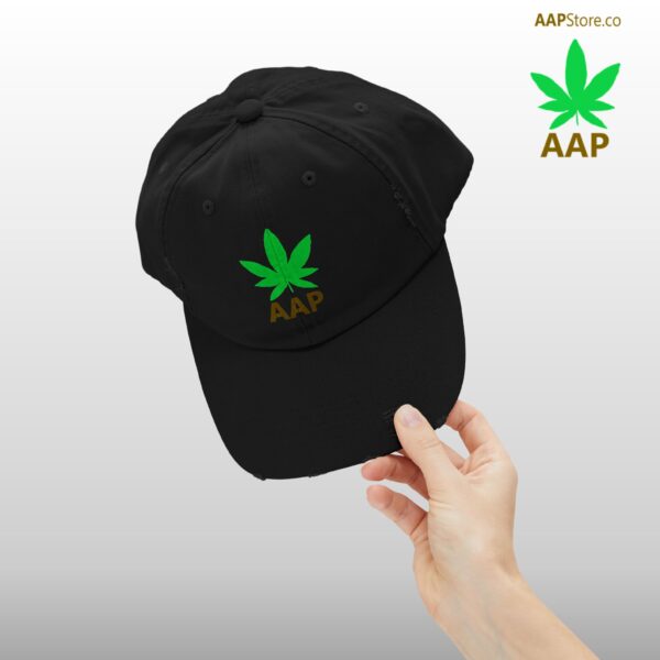 Follow The Program AAP Original AAPStore.co Logo Distressed Cap - Image 5