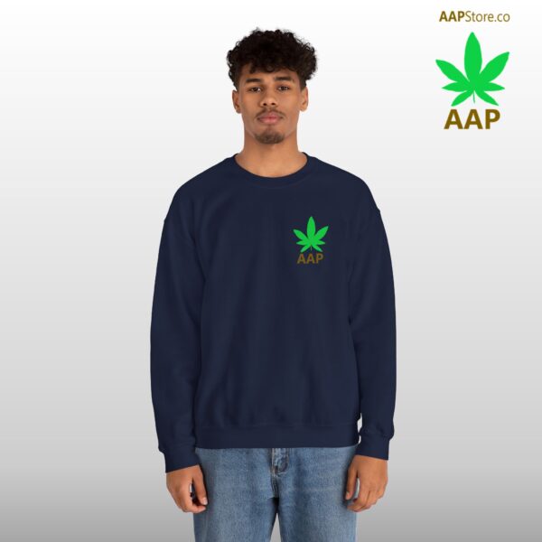 Follow The Program AAP Original AAPStore.co Pocket Logo Crewneck Sweatshirt - Image 3