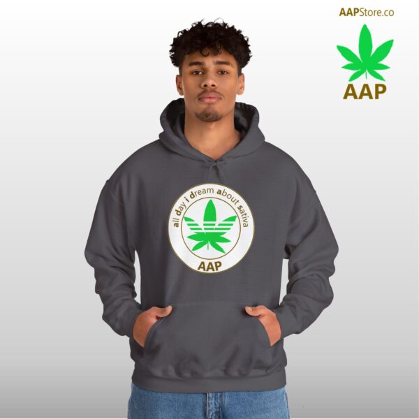 Follow The Program AAP Original All Day I Dream About Sativa Hoodie - Image 4