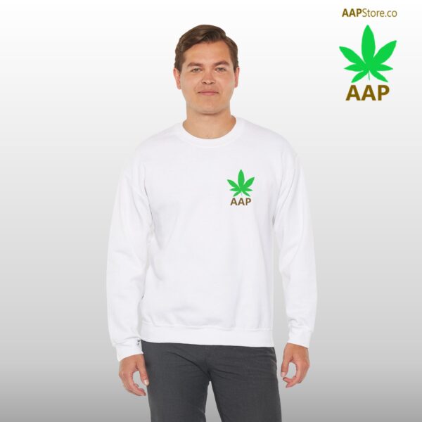 Follow The Program AAP Original AAPStore.co Pocket Logo Crewneck Sweatshirt - Image 9