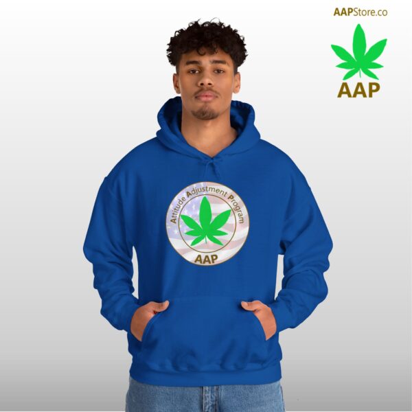 Puff It Up For Freedom AAP Original Freedom Logo Hoodie - Image 26