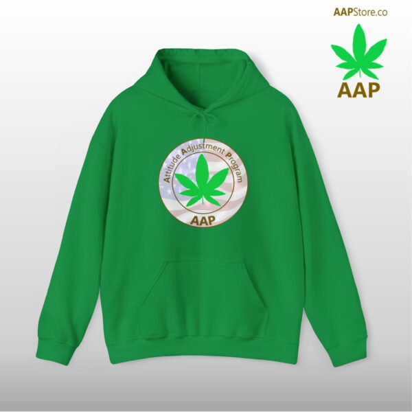 Puff It Up For Freedom AAP Original Freedom Logo Hoodie - Image 16