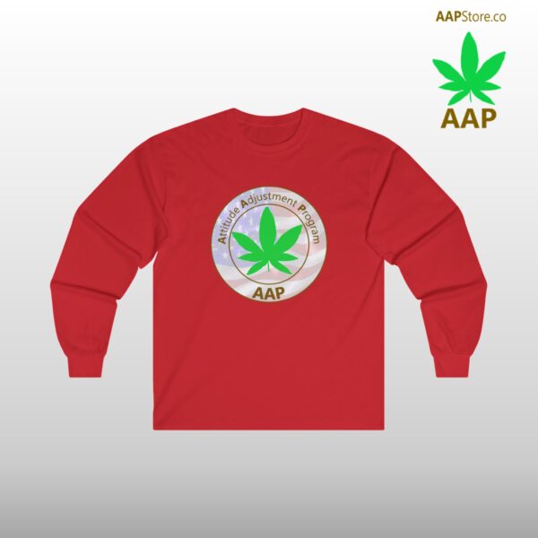 Puff It Up For Freedom AAP Original Freedom Logo Long Sleeve Tee - Image 2