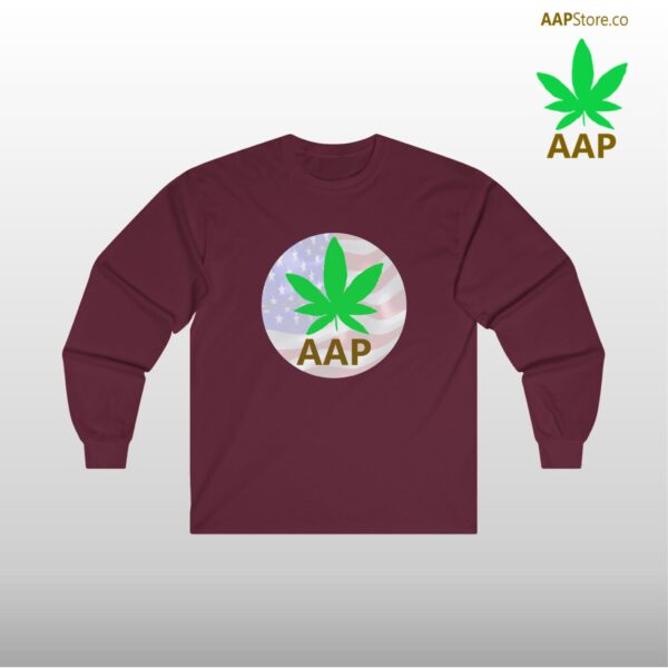 Puff It Up For Freedom AAP Original AAPStore.co Freedom Logo Long Sleeve Tee - Image 13