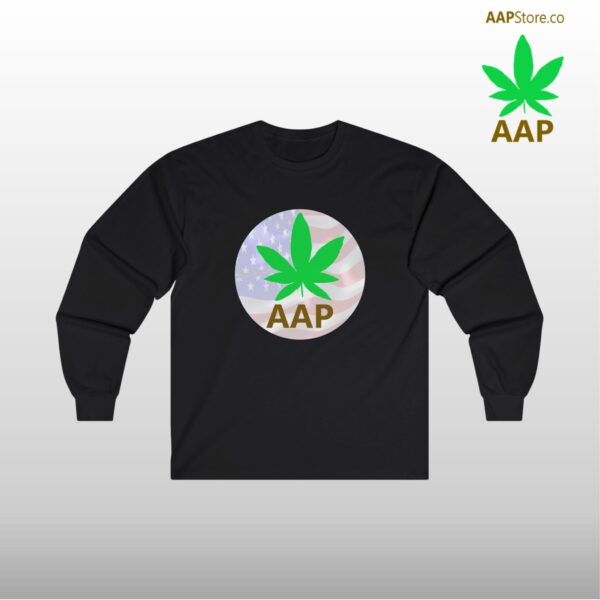 Puff It Up For Freedom AAP Original AAPStore.co Freedom Logo Long Sleeve Tee - Image 7