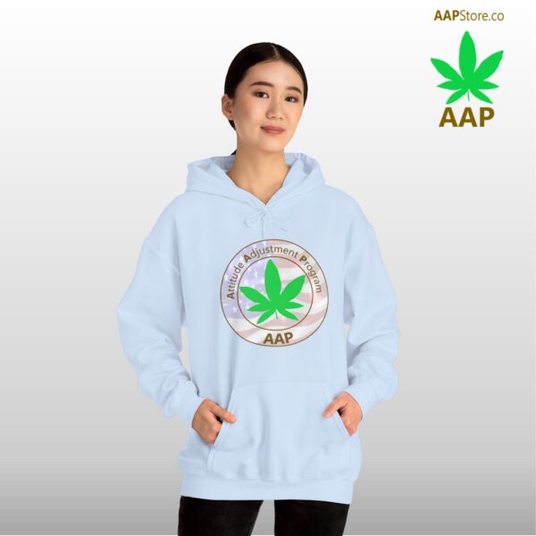 Puff It Up For Freedom AAP Original Freedom Logo Hoodie - Image 21