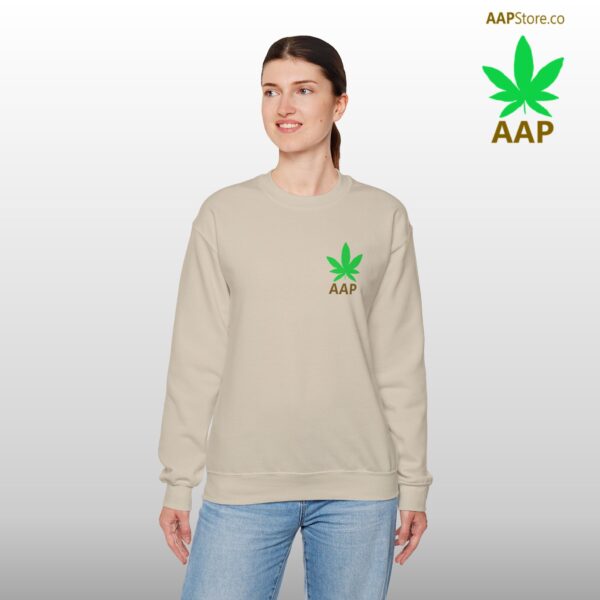 Follow The Program AAP Original AAPStore.co Pocket Logo Crewneck Sweatshirt - Image 20