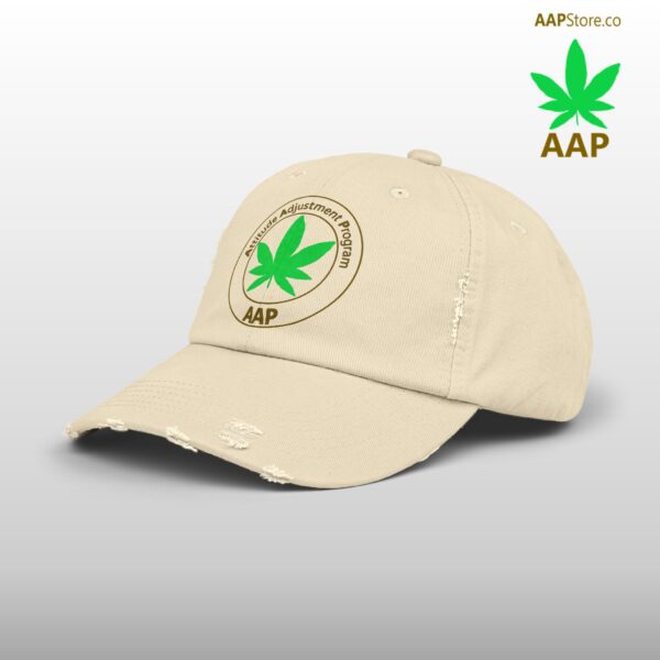 Follow The Program AAP Original Unisex Distressed Cap - Image 8