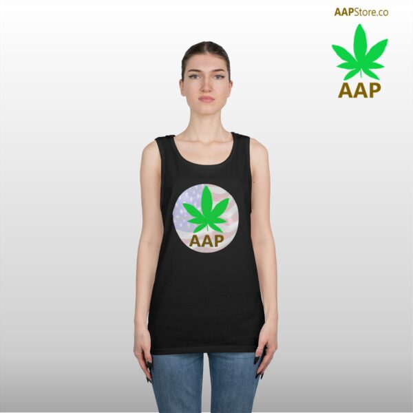 Puff It Up For Freedom AAP Original AAPStore.co Freedom Logo Tank Top - Image 11