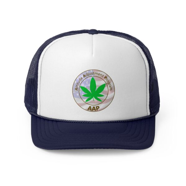 Puff It Up For Freedom AAP Original Freedom Logo Trucker Cap - Image 22