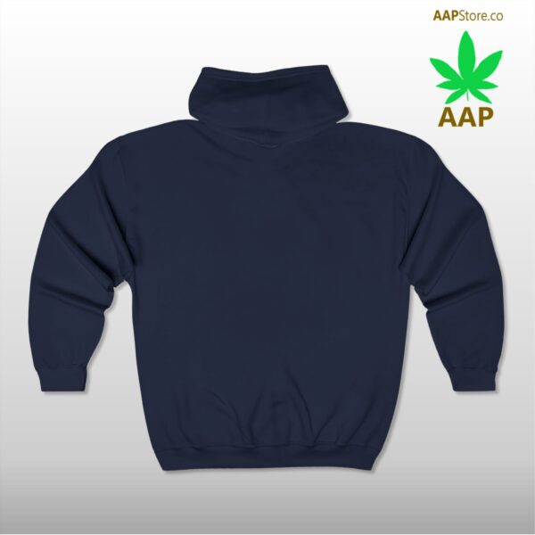 Follow The Program AAP Original Pocket Logo Full Zip Hooded Sweatshirt - Image 2