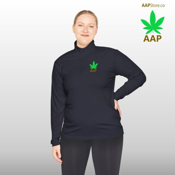 Follow The Program AAP Original AAPStore.co Logo Quarter-Zip Pullover - Image 5