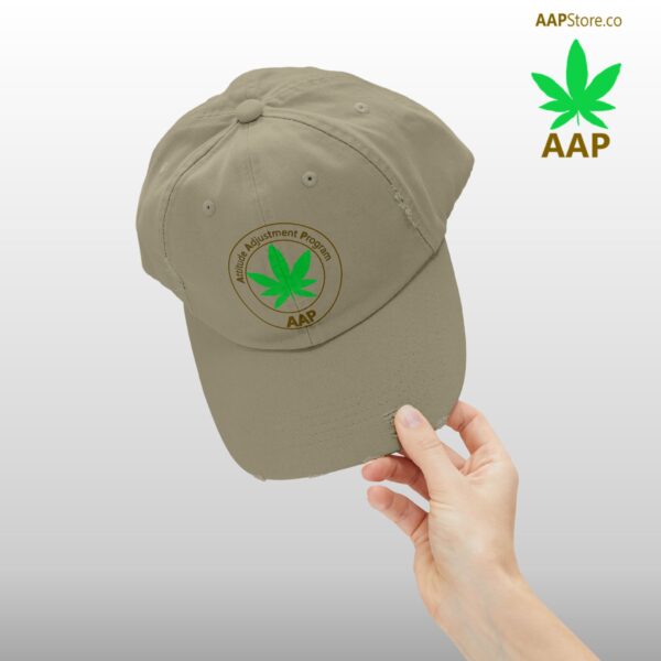 Follow The Program AAP Original Unisex Distressed Cap - Image 23